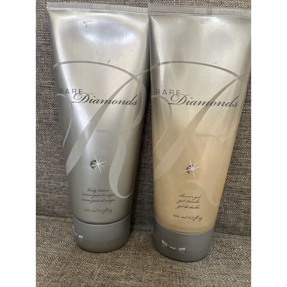 Avon Rare Diamonds Body Lotion & Shower Gel 6.7 oz New Sealed